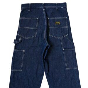 90s Vintage Stan Ray painter carpenter jeans dark wash highwaisted utility.